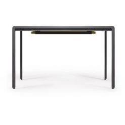 Kave Home - Table Extensible Nadyria En Contreplaqué De Noyer Et Pieds En Acier Noir 120 (160) X 80 Cm - Naturel 9 Kave Home - Table Extensible Nadyria En Contreplaqué De Noyer Et Pieds En Acier Noir 120 (160) X 80 Cm - Naturel -KAVE HOME Soldes 2022 51186183 3
