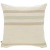 Kave Home - Housse De Coussin Sydelle Blanche Et Rayures Beiges 45 X 45 Cm - Beige -KAVE HOME Soldes 2022 51186256 1