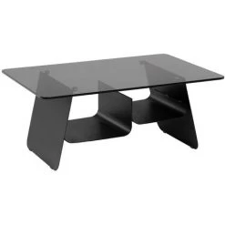 Kave Home - Table Basse Oseye 94 X 64 Cm - Noir