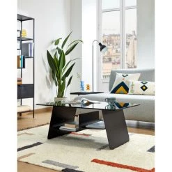 Kave Home - Table Basse Oseye 94 X 64 Cm - Noir -KAVE HOME Soldes 2022 51186266 3