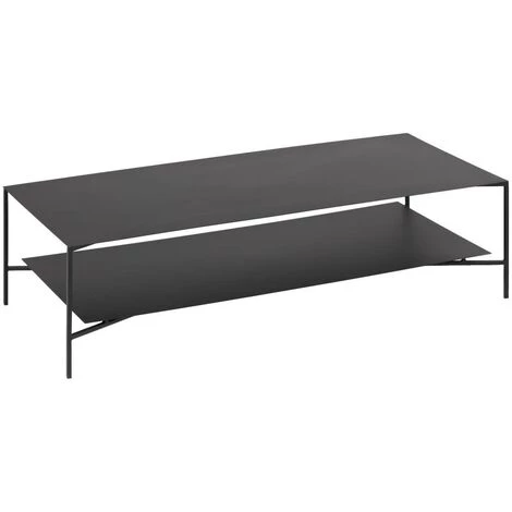 Kave Home - Table Basse Azisi 140 X 60 Cm - Noir 3 Kave Home - Table Basse Azisi 140 X 60 Cm - Noir