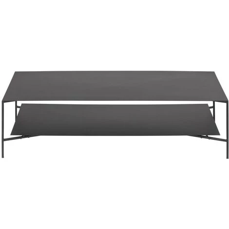 Kave Home - Table Basse Azisi 140 X 60 Cm - Noir 4 Kave Home - Table Basse Azisi 140 X 60 Cm - Noir – Image 2