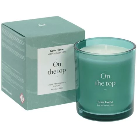 Kave Home - Bougie Parfumée On The Top - Vert 3 Kave Home - Bougie Parfumée On The Top - Vert