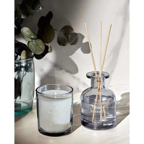Kave Home - Bougie Parfumée Basic Instinct - Gris 4 Kave Home - Bougie Parfumée Basic Instinct - Gris – Image 2