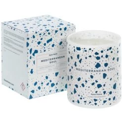 Kave Home - Bougie Parfumée Mediterranean - Bleu