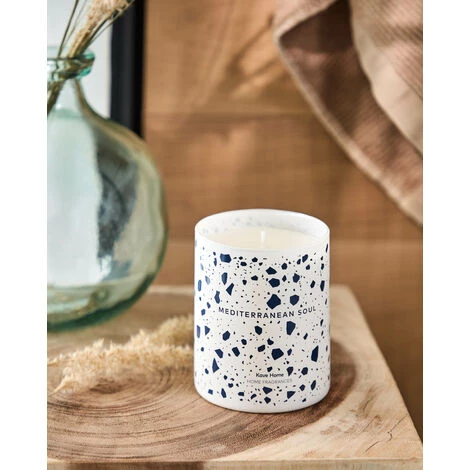 Kave Home - Bougie Parfumée Mediterranean - Bleu 4 Kave Home - Bougie Parfumée Mediterranean - Bleu – Image 2
