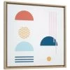 Kave Home - Tableau Gelsina En Bois Demi-cercle Bleu 50 X 50 Cm - Multicolore 1 Kave Home - Tableau Gelsina En Bois Demi-cercle Bleu 50 X 50 Cm - Multicolore -KAVE HOME Soldes 2022 51186289 1