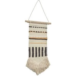 Kave Home - Tapisserie Murale Nana En Coton Beige 25 X 50 - Beige