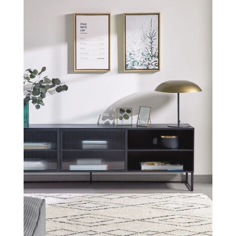 Kave Home - Tableau Annelise En Bois Cold Day's List 50 X 30 Cm - Blanc 4 Kave Home - Tableau Annelise En Bois Cold Day's List 50 X 30 Cm - Blanc – Image 2