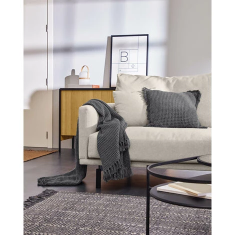 Kave Home - Tableau Myrthe En Bois Noir Lettre B 50 X 70 Cm - Gris 4 Kave Home - Tableau Myrthe En Bois Noir Lettre B 50 X 70 Cm - Gris – Image 2