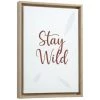 Kave Home - Tableau Uriana En Bois Stay Wild 30 X 42 Cm - Multicolore 1 Kave Home - Tableau Uriana En Bois Stay Wild 30 X 42 Cm - Multicolore -KAVE HOME Soldes 2022 51186338 1