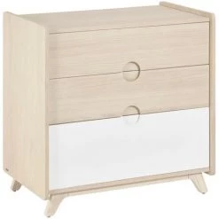 Kave Home - Commode Nunila En Contreplaqué De Frêne 90 X 90 Cm FSC 100% - Naturel