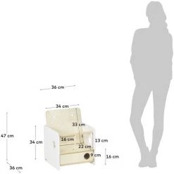Kave Home - Siège évolutif Nuun En Contreplaqué De Bouleau - Naturel -KAVE HOME Soldes 2022 51186371 5