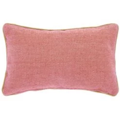 Kave Home - Housse De Coussin Dalila En PET Terre Cuite De 30 X 50 Cm - Rouge
