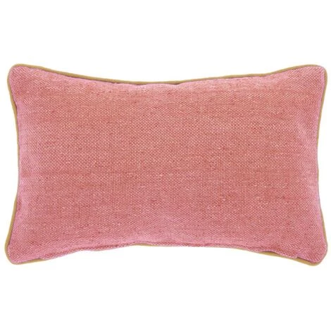 Kave Home - Housse De Coussin Dalila En PET Terre Cuite De 30 X 50 Cm - Rouge 3 Kave Home - Housse De Coussin Dalila En PET Terre Cuite De 30 X 50 Cm - Rouge