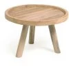 Kave Home - Table Basse Glenda En Bois Massif De Teck Ø 55 Cm - Naturel 1 Kave Home - Table Basse Glenda En Bois Massif De Teck Ø 55 Cm - Naturel -KAVE HOME Soldes 2022 51186408 1
