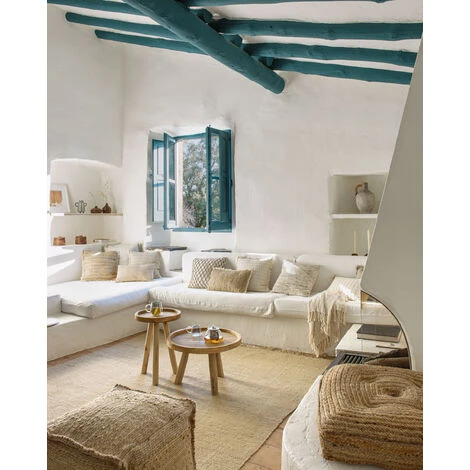 Kave Home - Tableau Leyla En Bois Fenêtre Maison Marron 40 X 40 Cm - Naturel 4 Kave Home - Tableau Leyla En Bois Fenêtre Maison Marron 40 X 40 Cm - Naturel – Image 2