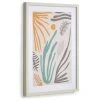 Kave Home - Tableau Kamara Algues Marines Multicolore 50 X 70 Cm - Multicolore 2 Kave Home - Tableau Kamara Algues Marines Multicolore 50 X 70 Cm - Multicolore -KAVE HOME Soldes 2022 51186427 1