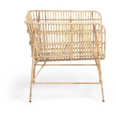 Kave Home - Fauteuil Aiala Rotin - Naturel 4 Kave Home - Fauteuil Aiala Rotin - Naturel – Image 2