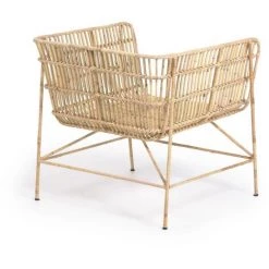 Kave Home - Fauteuil Aiala Rotin - Naturel 9 Kave Home - Fauteuil Aiala Rotin - Naturel -KAVE HOME Soldes 2022 51186430 3