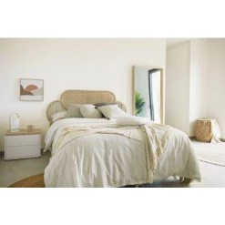 Kave Home - Table De Chevet Abilen En Contreplaqué De Chêne Laqué Blanc 53 X 44 Cm - Blanc 8 Kave Home - Table De Chevet Abilen En Contreplaqué De Chêne Laqué Blanc 53 X 44 Cm - Blanc -KAVE HOME Soldes 2022 51186432 3