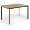 Kave Home - Table Extensible Nadyria En Contreplaqué De Chêne Et Pieds En Acier Noir 120 (160) X 80 Cm - Naturel 2 Kave Home - Table Extensible Nadyria En Contreplaqué De Chêne Et Pieds En Acier Noir 120 (160) X 80 Cm - Naturel -KAVE HOME Soldes 2022 51186443 1