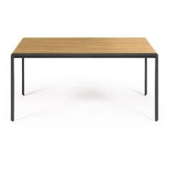 Kave Home - Table Extensible Nadyria En Contreplaqué De Chêne Et Pieds En Acier 160 (200) X 90 Cm - Naturel 8 Kave Home - Table Extensible Nadyria En Contreplaqué De Chêne Et Pieds En Acier 160 (200) X 90 Cm - Naturel -KAVE HOME Soldes 2022 51186444 3