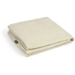 Kave Home - Housse De Canapé Blok 2 Places Avec Méridienne Gauche En Lin Blanc - Blanc