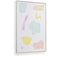 Kave Home - Tableau Maite Multicolore 50 X 70 Cm - Multicolore