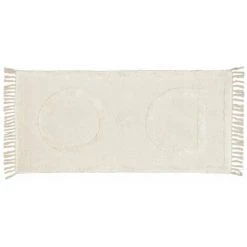 Kave Home - Tapis Bernabela 100% Coton Beige 70 X 140 Cm - Beige