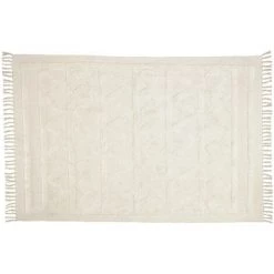 Kave Home - Tapis Dabria 100% Coton Beige 140 X 200 Cm - Beige