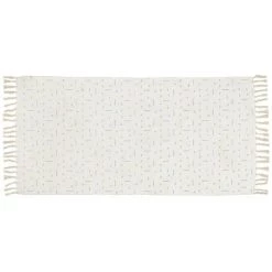 Kave Home - Tapis Alannis En Coton Imprimé 70 X 140 Cm - Multicolore