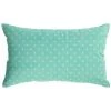 Kave Home - Housse De Coussin Zale 100% Coton Turquoise à Triangles Blancs 30 X 50 Cm - Turquoise 2 Kave Home - Housse De Coussin Zale 100% Coton Turquoise à Triangles Blancs 30 X 50 Cm - Turquoise -KAVE HOME Soldes 2022 51186511 1