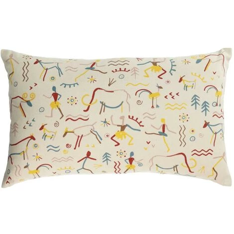Kave Home - Housse De Coussin Itzayana 100% Coton Multicolore 30 X 50 Cm - Multicolore 3 Kave Home - Housse De Coussin Itzayana 100% Coton Multicolore 30 X 50 Cm - Multicolore