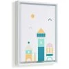 Kave Home - Tableau Julisa Monuments Multicolore 30 X 40 Cm - Multicolore 1 Kave Home - Tableau Julisa Monuments Multicolore 30 X 40 Cm - Multicolore -KAVE HOME Soldes 2022 51186562 1