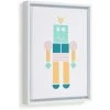 Kave Home - Tableau Julisa Robot Multicolore 30 X 40 Cm - Multicolore 1 Kave Home - Tableau Julisa Robot Multicolore 30 X 40 Cm - Multicolore -KAVE HOME Soldes 2022 51186563 1