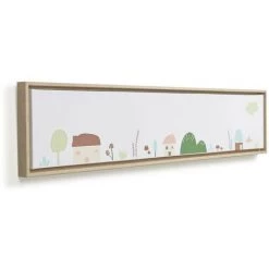 Kave Home - Tableau Leshy Multicolore 110 X 25 Cm - Multicolore