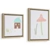 Kave Home - Lot Leshy De 2 Tableaux Champignon Rose Et Maison Bleue 30 X 40 Cm / 30 X 30 Cm - Multicolore 1 Kave Home - Lot Leshy De 2 Tableaux Champignon Rose Et Maison Bleue 30 X 40 Cm / 30 X 30 Cm - Multicolore -KAVE HOME Soldes 2022 51186565 1