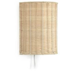 Kave Home - Applique Kimjit En Rotin Finition Naturelle - Naturel