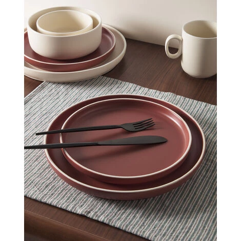 Kave Home - Lot De 2 Sets De Table Gaia En Coton Et Lin Vert 35 X 50 Cm - Vert 4 Kave Home - Lot De 2 Sets De Table Gaia En Coton Et Lin Vert 35 X 50 Cm - Vert – Image 2