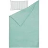 Kave Home - Parure Gaitana Drap,housse Couette,taies Oreiller 100% Coton Bio GOTS Turquoise 60 X 120cm - Turquoise 2 Kave Home - Parure Gaitana Drap,housse Couette,taies Oreiller 100% Coton Bio GOTS Turquoise 60 X 120cm - Turquoise -KAVE HOME Soldes 2022 51186596 1