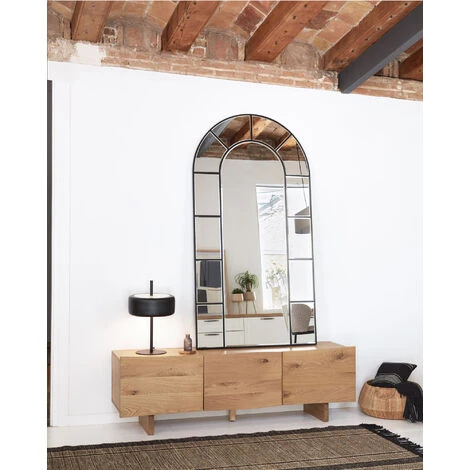 Kave Home - Plaid Adalgisa En Coton Recyclé à Rayures Noir Et Blanc 130 X 170 Cm - Noir 4 Kave Home - Plaid Adalgisa En Coton Recyclé à Rayures Noir Et Blanc 130 X 170 Cm - Noir – Image 2