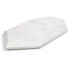 Kave Home - Plateau Claria Heptagonal En Marbre Blanc - Blanc -KAVE HOME Soldes 2022 51186615 1
