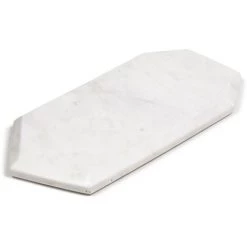 KAVE HOME Soldes 2022 12 Kave Home - Plateau Claria Rectangulaire En Marbre Blanc - Blanc