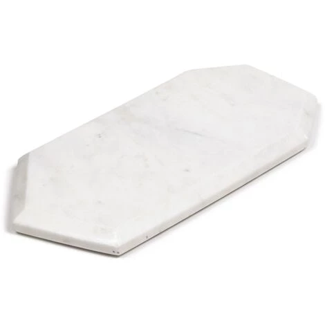 Kave Home - Plateau Claria Rectangulaire En Marbre Blanc - Blanc 3 Kave Home - Plateau Claria Rectangulaire En Marbre Blanc - Blanc