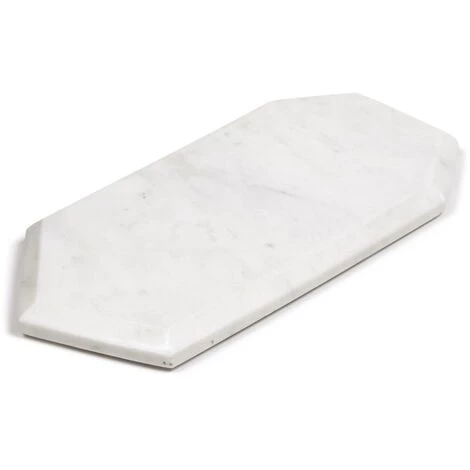 Kave Home - Plateau Claria Rectangulaire En Marbre Blanc - Blanc 4 Kave Home - Plateau Claria Rectangulaire En Marbre Blanc - Blanc – Image 2