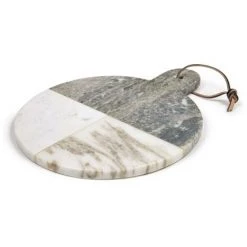 Kave Home - Plateau Ronde Grande Xamila En Marbre Multicolore - Multicolore