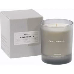 Kave Home - Bougie Parfumée Cold Nights Gris 180 G - Gris