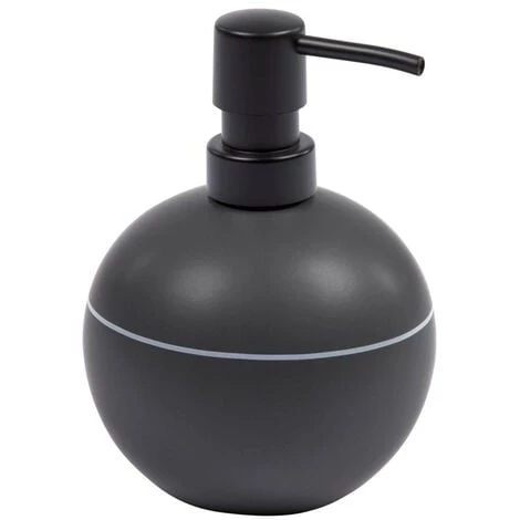 Kave Home - Distributeur De Savon Cerisa En Céramique Noir Avec Détail Blanc - Noir 3 Kave Home - Distributeur De Savon Cerisa En Céramique Noir Avec Détail Blanc - Noir
