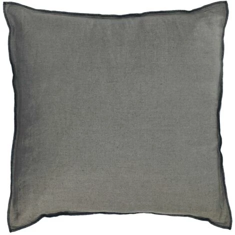 Kave Home - Housse De Coussin Elea 100% Lin Gris Foncé 45 X 45 Cm - Gris 3 Kave Home - Housse De Coussin Elea 100% Lin Gris Foncé 45 X 45 Cm - Gris